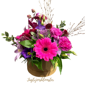 Blomster �ske i pink