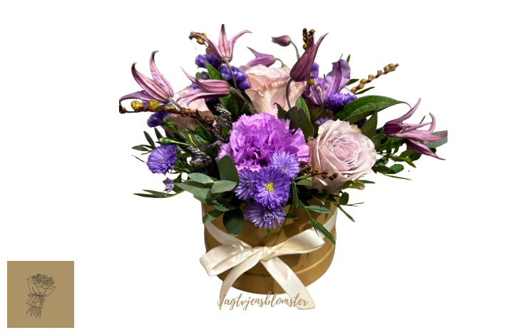 Blomster�ske Lilla Elegance