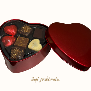 Hjerteform chokolade �ske