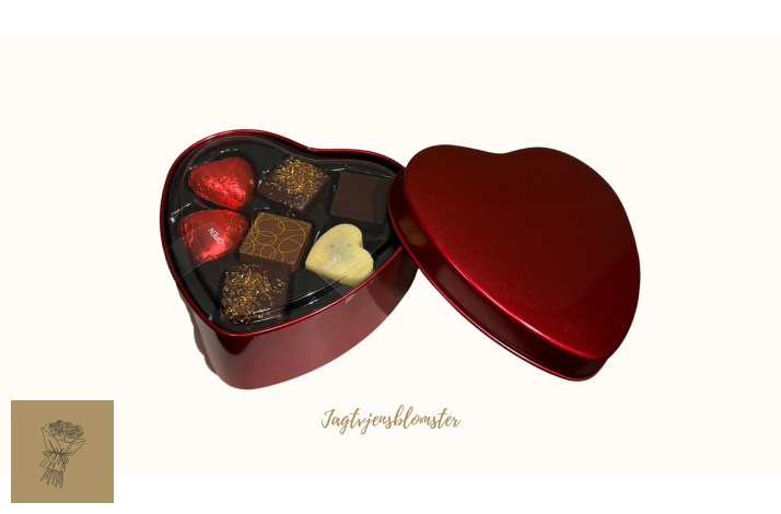Hjerteform chokolade �ske